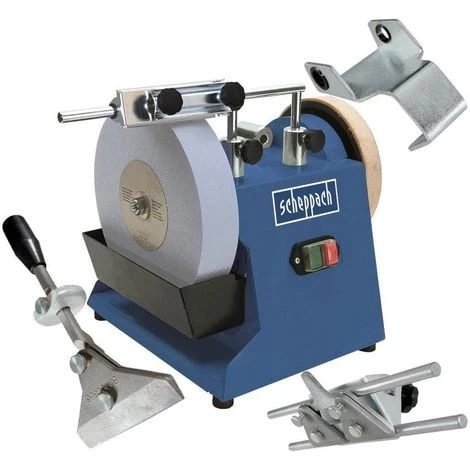 AFFÛTEUSE À EAU COUTEAUX CISEAUX SCHEPPACH TIGER 2500 + ACCESSOIRES 3 AFFÛTEUSE À EAU COUTEAUX CISEAUX SCHEPPACH TIGER 2500 + ACCESSOIRES