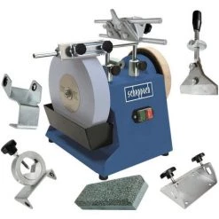 AFFÛTEUSE À EAU COUTEAUX CISEAUX À BOIS GOUGES SCHEPPACH TIGER 2500 +ACCESSOIRS