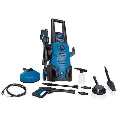 NETTOYEUR HAUTE PRESSION 135 BAR 408 L/H 1600W SCHEPPACH HCE1600 + TUYAU 20 MT 6 NETTOYEUR HAUTE PRESSION 135 BAR 408 L/H 1600W SCHEPPACH HCE1600 + TUYAU 20 MT – Image 4