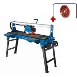 COUPE CARRELAGE CARREAU A EAU 92CM SCHEPPACH FS3600 + DISQUE MONTOLIT CPH200 MM