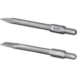 Scheppach Burin à Pointe + Burin Plat - Convient Pour AB1600 Et AB1900