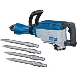 Scheppach Marteau De Démolition AB1600 - 1600W | 230V | 50J | Incl. Coffret Et 4 Burins