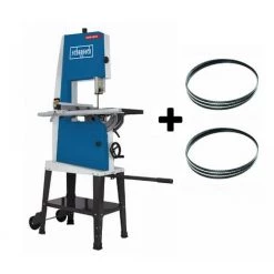 SCIE À RUBAN À BOIS VOLANTS DE 315 MM 800W 230V SCHEPPACH BASA3 + 2 LAMES