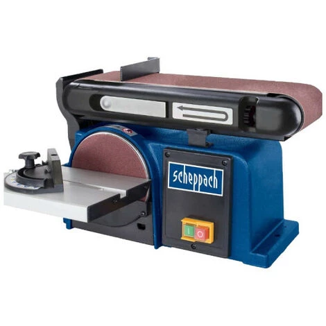 Pack SCHEPPACH Ponceuse à Bande Et à Disque 370W - BTS900 - 3 Bandes Abrasives - 10 Disques Abrasifs - Grain 180 6 Pack SCHEPPACH Ponceuse à Bande Et à Disque 370W - BTS900 - 3 Bandes Abrasives - 10 Disques Abrasifs - Grain 180 – Image 4