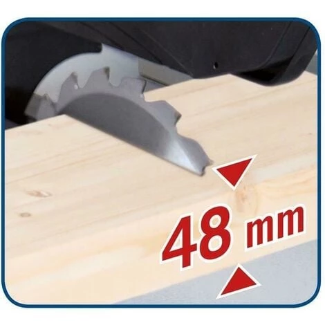 Scheppach Scie à Table 8" HS80 - Ø210mm | 230V | 1200W 7 Scheppach Scie à Table 8" HS80 - Ø210mm | 230V | 1200W – Image 5