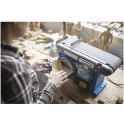 Pack SCHEPPACH Ponceuse à Bande Et à Disque 370W - BTS900 - 3 Bandes Abrasives - 9 Disques Abrasifs 8 Pack SCHEPPACH Ponceuse à Bande Et à Disque 370W - BTS900 - 3 Bandes Abrasives - 9 Disques Abrasifs -Promos SCHEPPACH Boutique 45816450 2