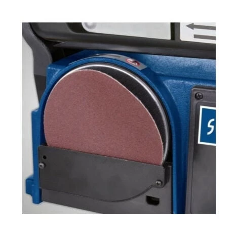 PRODUIT NEUF - EMBALLAGE ABIMÉ - Ponceuse à Bande Et à Disque SCHEPPACH - 370W 5 PRODUIT NEUF - EMBALLAGE ABIMÉ - Ponceuse à Bande Et à Disque SCHEPPACH - 370W – Image 3