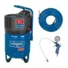 Pack SCHEPPACH Compresseur Vertical - 24L - 1500W - HC24V - Tuyau 15m - Poignée De Gonflage Des Pneus à Affichage Digital -Promos SCHEPPACH Boutique 49747049 1