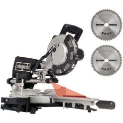 Pack SCHEPPACH Scie à Onglet Radiale - 2000W - 2 Lames - 216 Mm - HM216 - Black Edition - Support UMF2000 -Promos SCHEPPACH Boutique 49886157 3