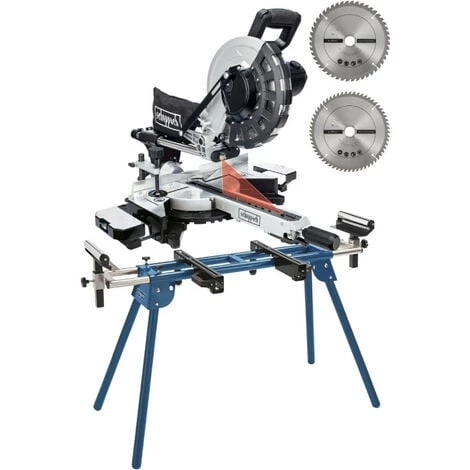 Pack SCHEPPACH Scie à Onglet Radiale - 2000W - 2 Lames - 255 Mm - HM254 - Black Edition - Support UMF1600 3 Pack SCHEPPACH Scie à Onglet Radiale - 2000W - 2 Lames - 255 Mm - HM254 - Black Edition - Support UMF1600