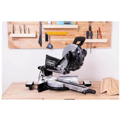 Pack SCHEPPACH Scie à Onglet Radiale - 2000W - 2 Lames - 255 Mm - HM254 - Black Edition - Support UMF1600 7 Pack SCHEPPACH Scie à Onglet Radiale - 2000W - 2 Lames - 255 Mm - HM254 - Black Edition - Support UMF1600 – Image 5