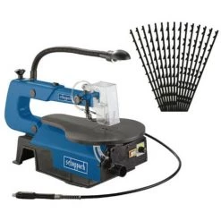Pack SCHEPPACH Scie à Chantourner DECOFLEX - 125W - Lot De 60 Lames