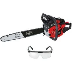Pack SCHEPPACH ProCut Tronçonneuse Thermique - 2300 W - CSH56 - Lunettes De Protection
