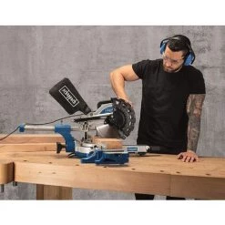 SCHEPPACH Scie à Onglet Composée Coulissante HM254 - 2000W | 255mm | Laser, LED Et Table Rotative | 2 Lames De Scie - Edition 2022 -Promos SCHEPPACH Boutique 54590407 4