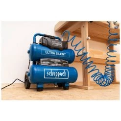Pack SCHEPPACH Compresseur Super Silencieux - 2 X 10L - 750W - HC20Si-Twin - Tuyau 15m - Perceuse Pneumatique 8 Pack SCHEPPACH Compresseur Super Silencieux - 2 X 10L - 750W - HC20Si-Twin - Tuyau 15m - Perceuse Pneumatique -Promos SCHEPPACH Boutique 54687115 2
