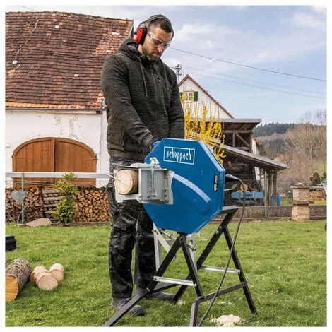 Scie à Bûches SCHEPPACH 405mm - 2200W - HS410 5 Scie à Bûches SCHEPPACH 405mm - 2200W - HS410 – Image 3