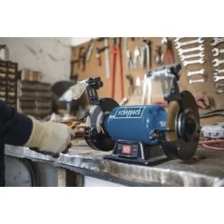 PRODUIT NEUF - EMBALLAGE ABIMÉ - Touret SCHEPPACH 150 Mm - 400W - SM150LB 7 PRODUIT NEUF - EMBALLAGE ABIMÉ - Touret SCHEPPACH 150 Mm - 400W - SM150LB -Promos SCHEPPACH Boutique 58173711 3