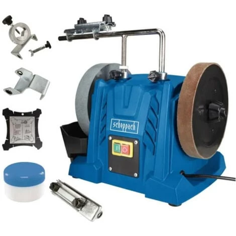 Pack SCHEPPACH Affuteuse à Eau 250mm - 150W - TIGER5000S - 2 Dispositifs 40-55 3 Pack SCHEPPACH Affuteuse à Eau 250mm - 150W - TIGER5000S - 2 Dispositifs 40-55