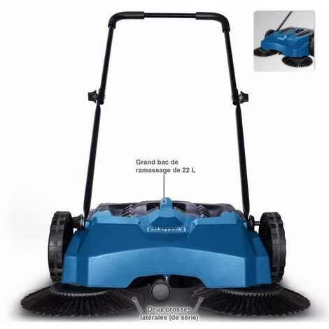Balayeuse Mécanique Trike-S SCHEPPACH Avec Bac De Ramassage 22 Litres - 5909803900 3 Balayeuse Mécanique Trike-S SCHEPPACH Avec Bac De Ramassage 22 Litres - 5909803900