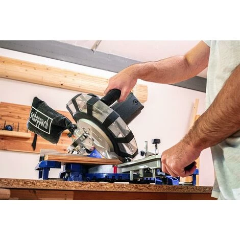 Scie à Onglet Radiale SCHEPPACH HM254SPX - 2200 W Ø255mm - 5901222901 6 Scie à Onglet Radiale SCHEPPACH HM254SPX - 2200 W Ø255mm - 5901222901 – Image 4