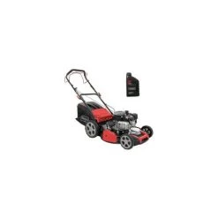 Tondeuse Thermique Autotractée 6 En 1 SCHEPPACH MS175-51 - 4000W, 173cm3 - 51 Cm De Largeur De Coupe + Bidon D'huile 0,6L