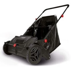 RAMASSE-FEUILLES ET HERBES MANUEL À POUSSER 100L SCHEPPACH LSP360