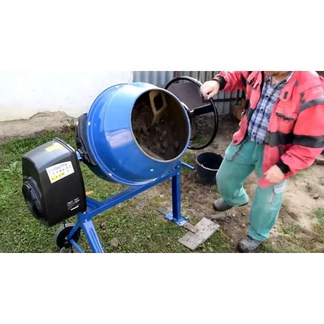 Scheppach - Bétonnière 550W 125 Litres - Mix 125 5 Scheppach - Bétonnière 550W 125 Litres - Mix 125 – Image 3