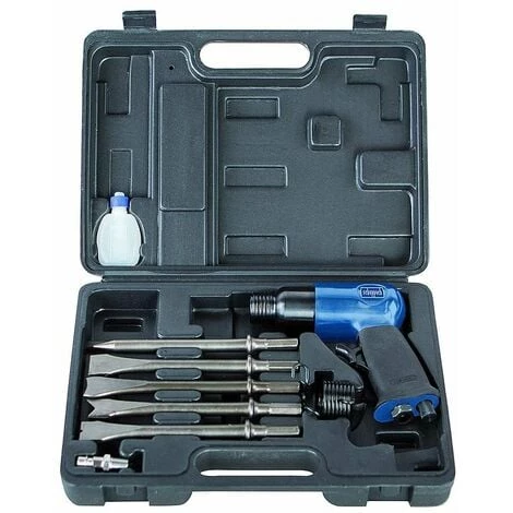 Scheppach - Ensemble De Burinage En Coffret (Kit Marteau à Air Comprimé, 6,3 Bar) 3 Scheppach - Ensemble De Burinage En Coffret (Kit Marteau à Air Comprimé, 6,3 Bar)